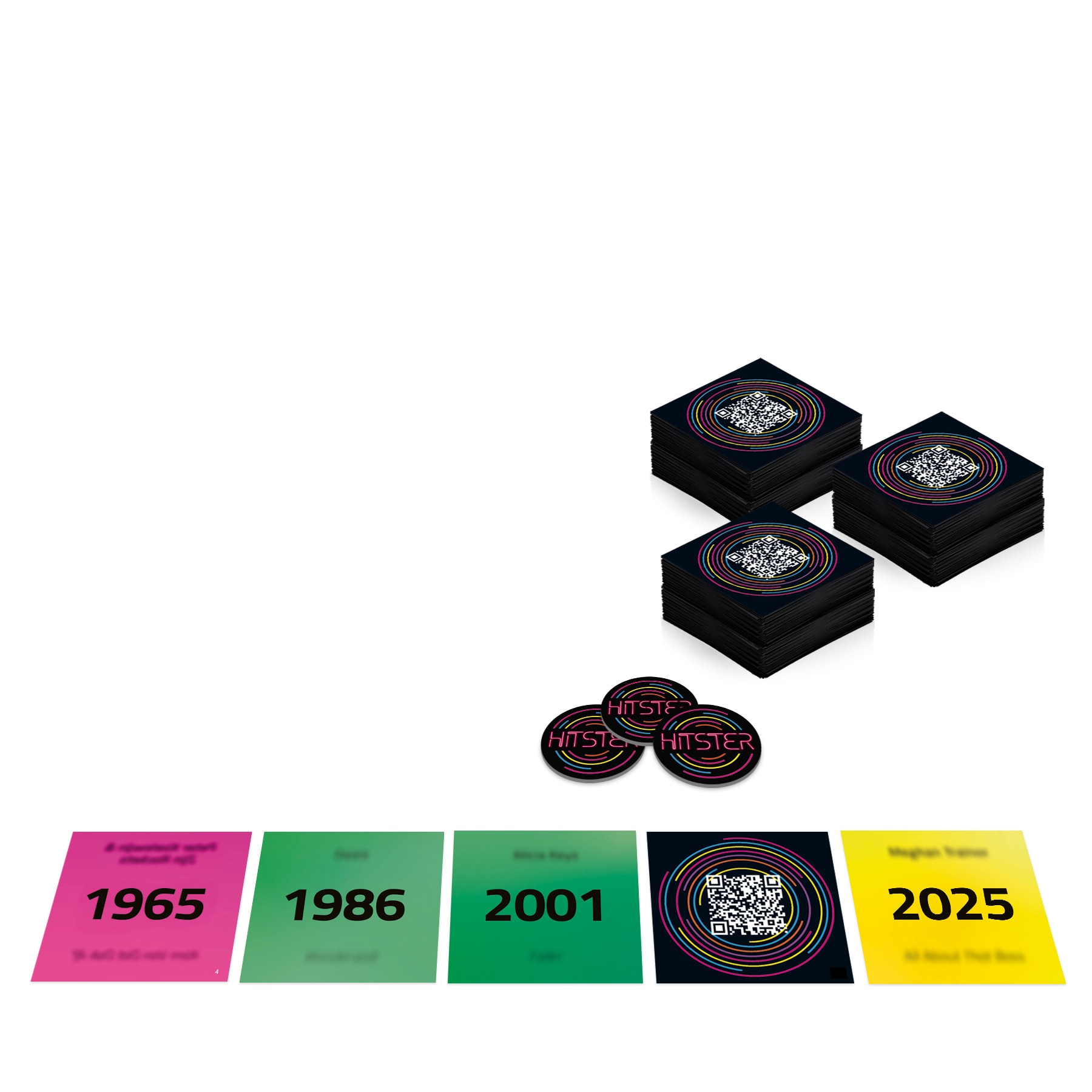 Juego de mesa Hitster Batalla de Generaciones Jumbo 3