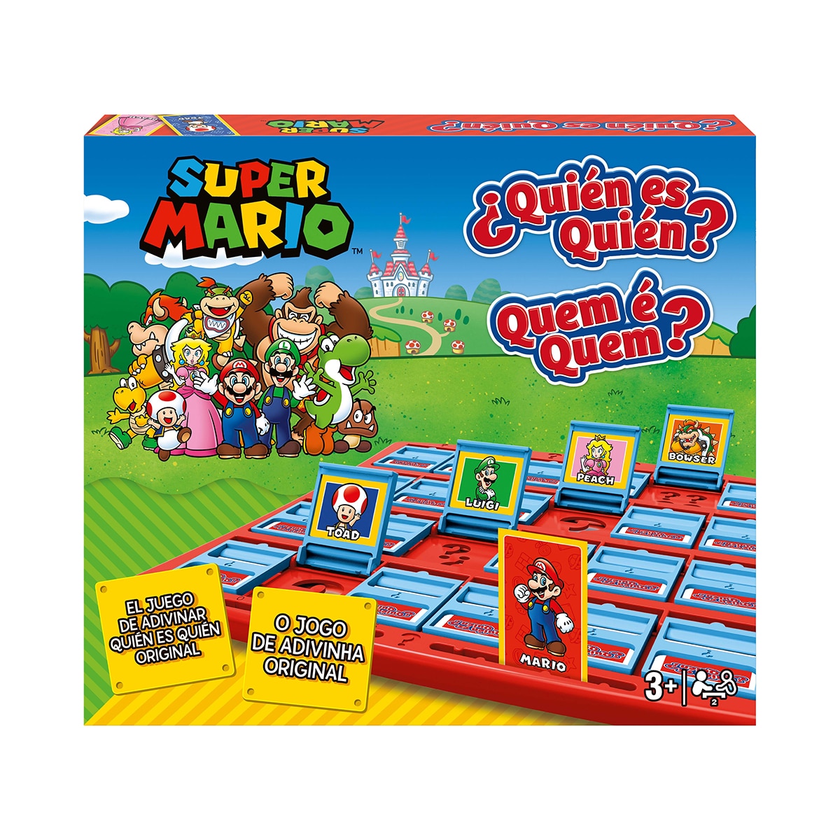 Imagen 0 de Juego de mesa ¿Quién es quién? Super Mario Winning moves Creative Toys