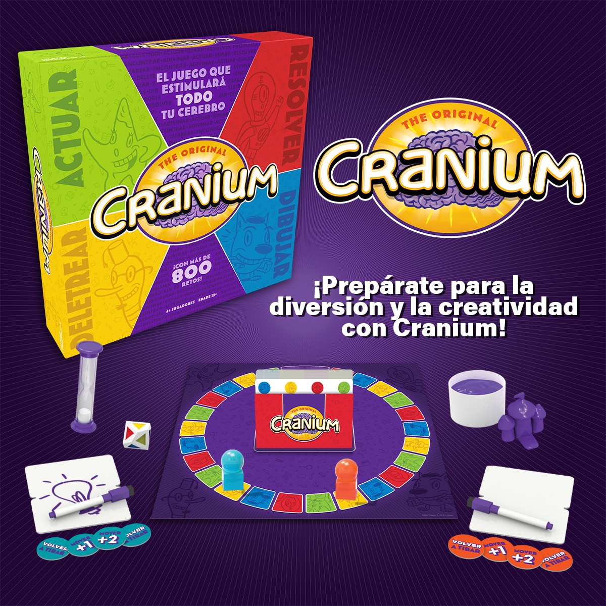 Juego de mesa Cranium Funko Games 3