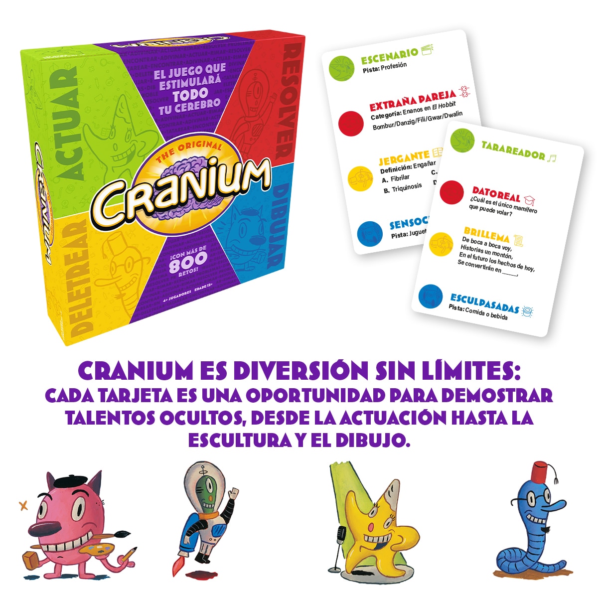 Juego de mesa Cranium Funko Games 5