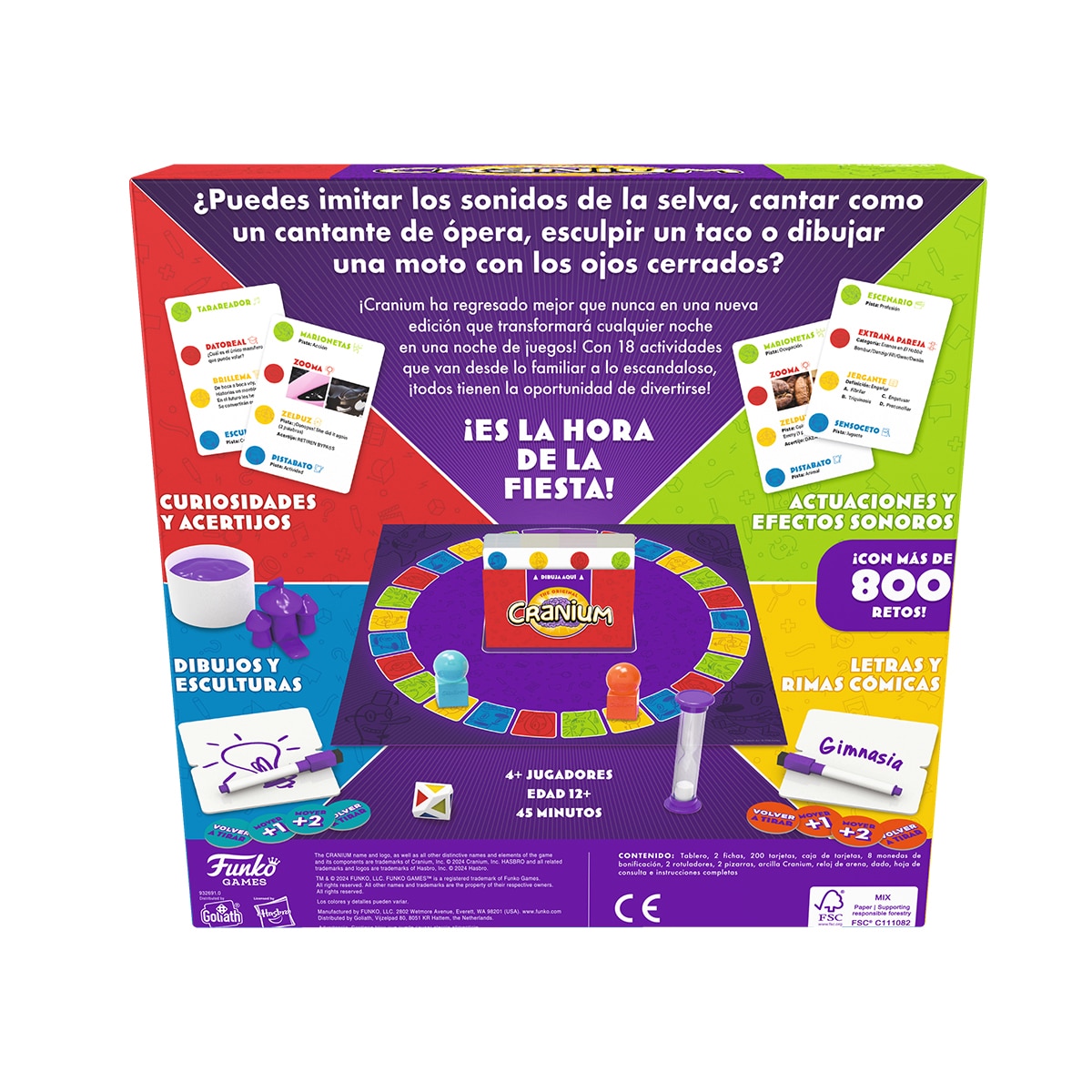 Juego de mesa Cranium Funko Games 6