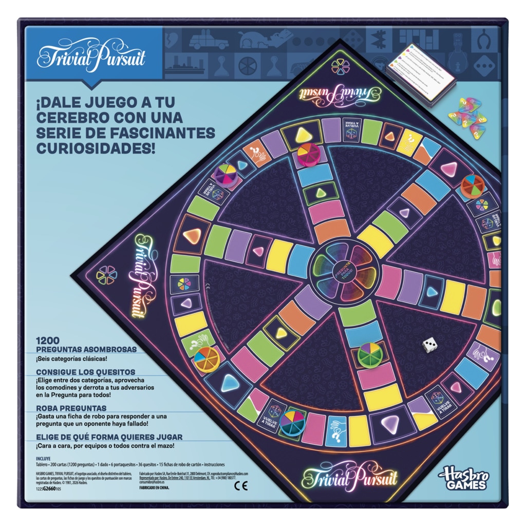 Imagen 3 de Juego de mesa Trivial Pursuit Hasbro