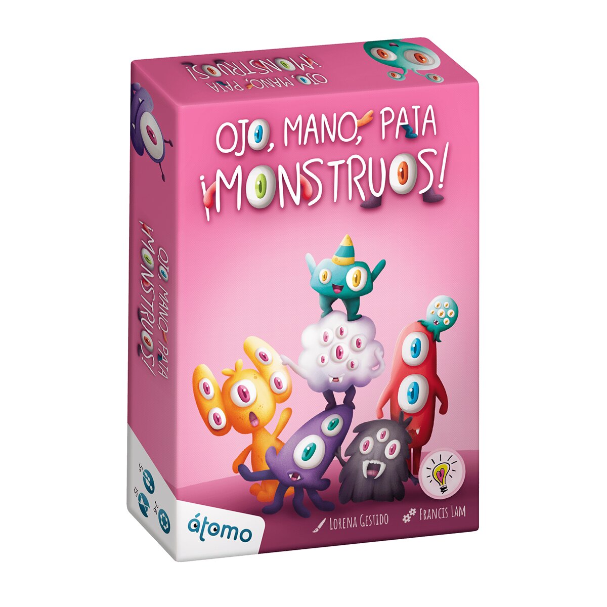 Imagen 0 de Juego educativo Ojo, Mano, Pata, Monstruos!  Atomo Games
