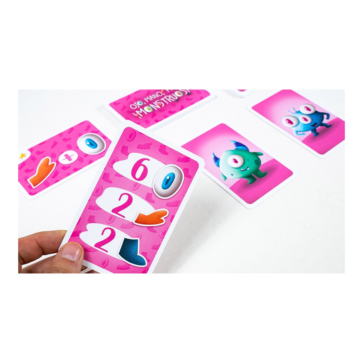 Juego educativo Ojo, Mano, Pata, Monstruos! Atomo Games 3