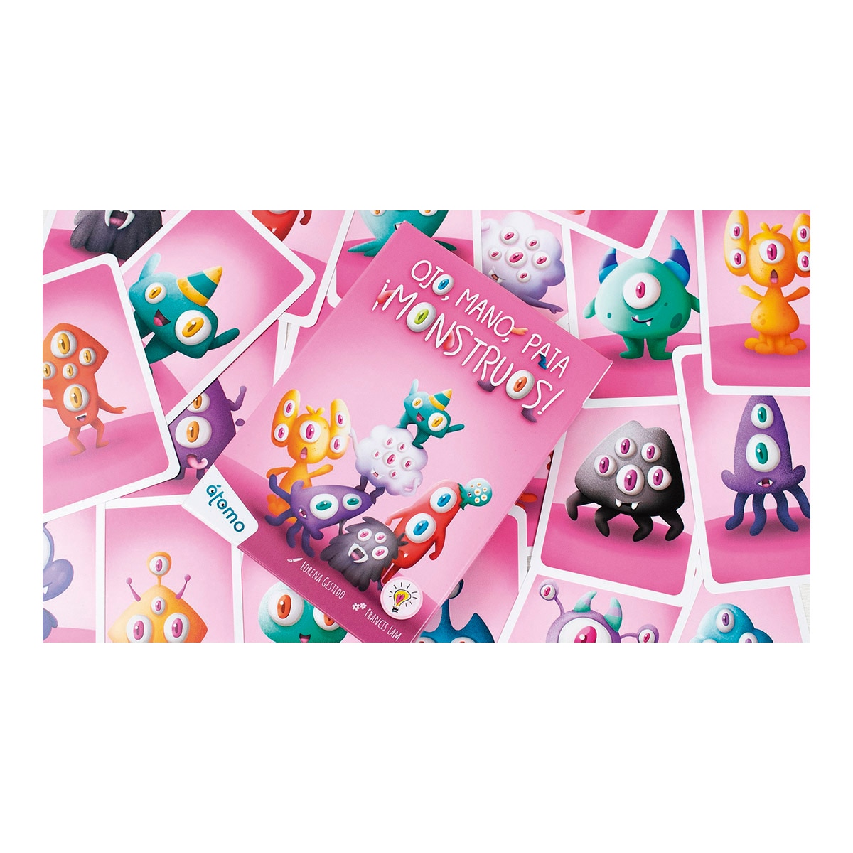 Juego educativo Ojo, Mano, Pata, Monstruos! Atomo Games 4