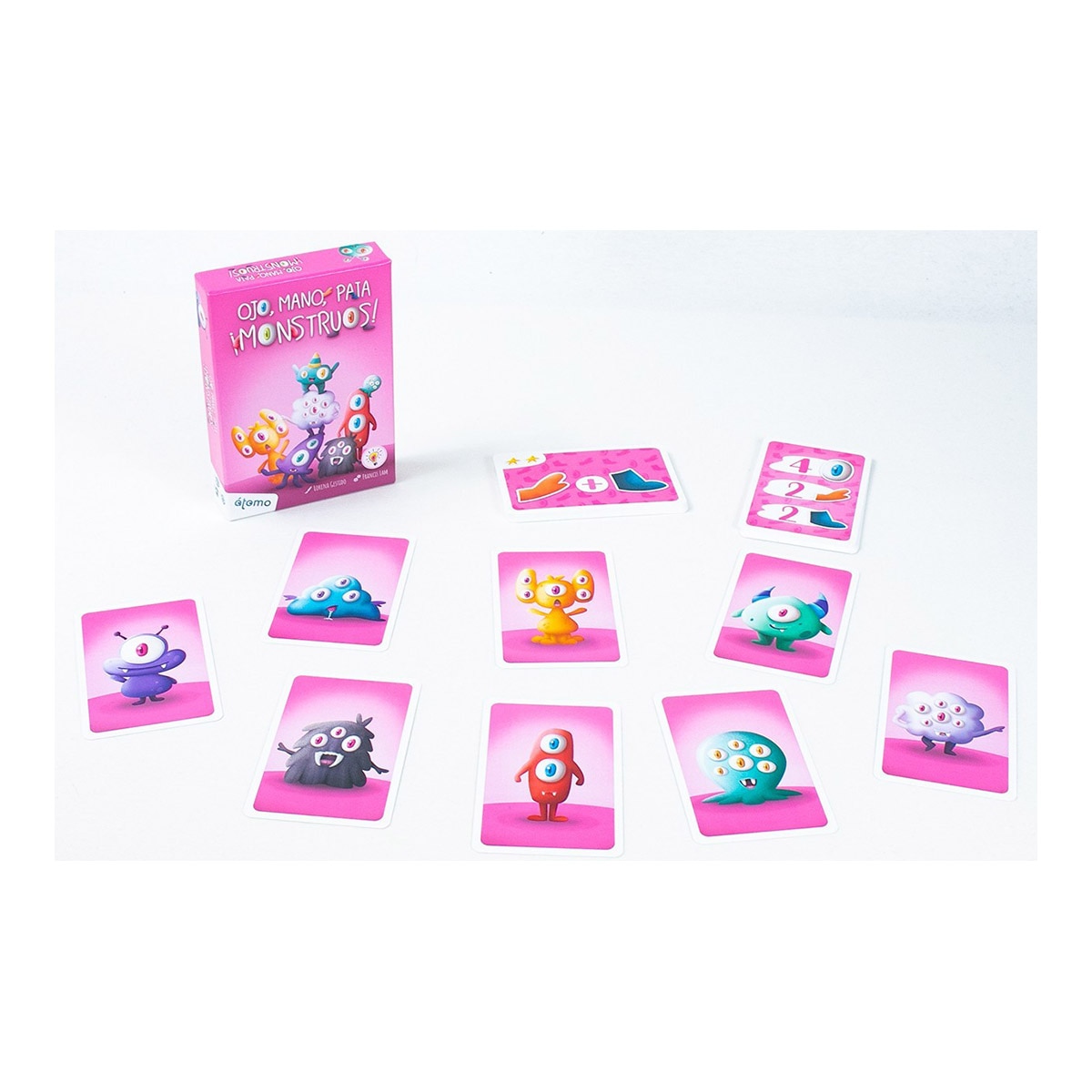 Juego educativo Ojo, Mano, Pata, Monstruos! Atomo Games 5