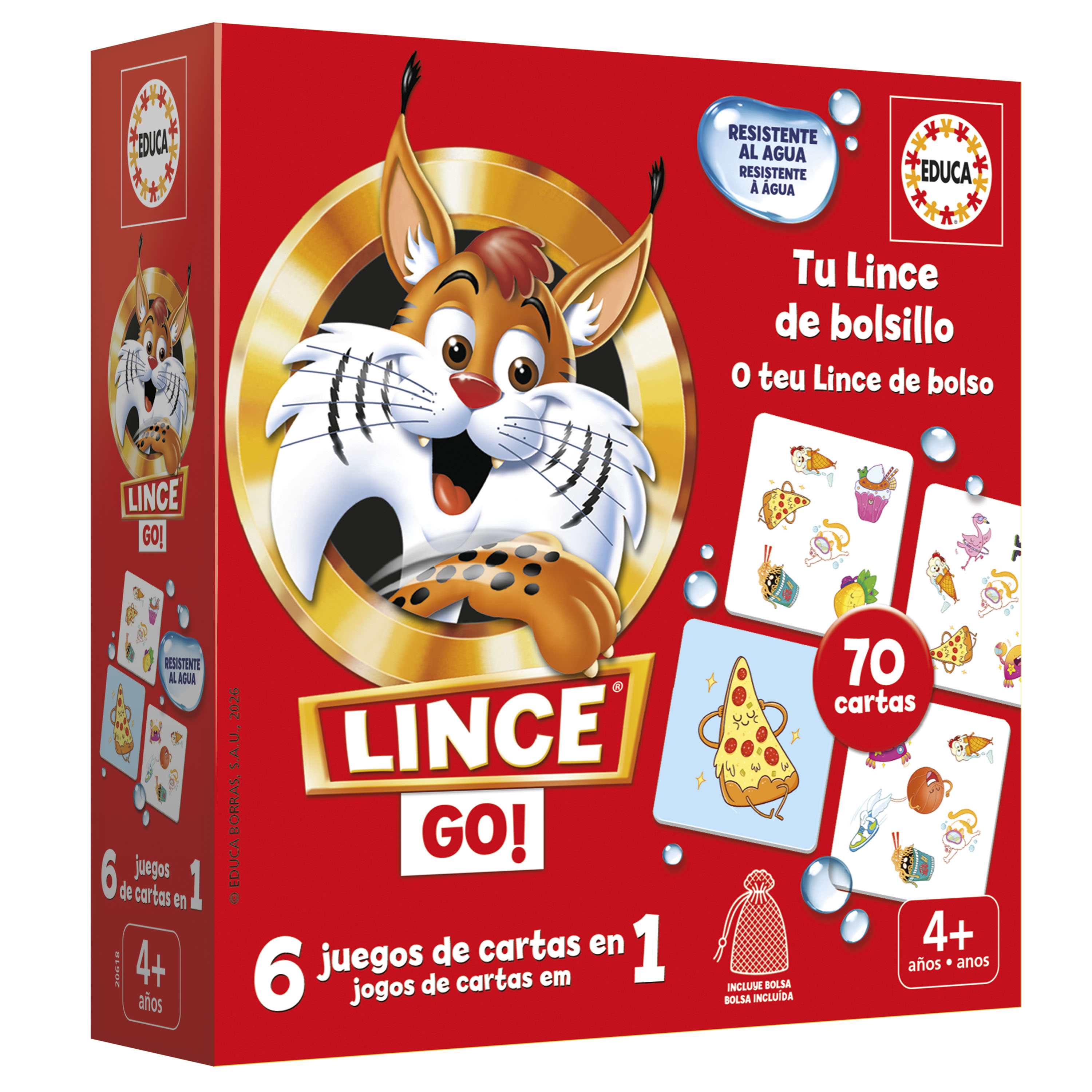 Juego de viaje !El Lince Go¡ Lince 2