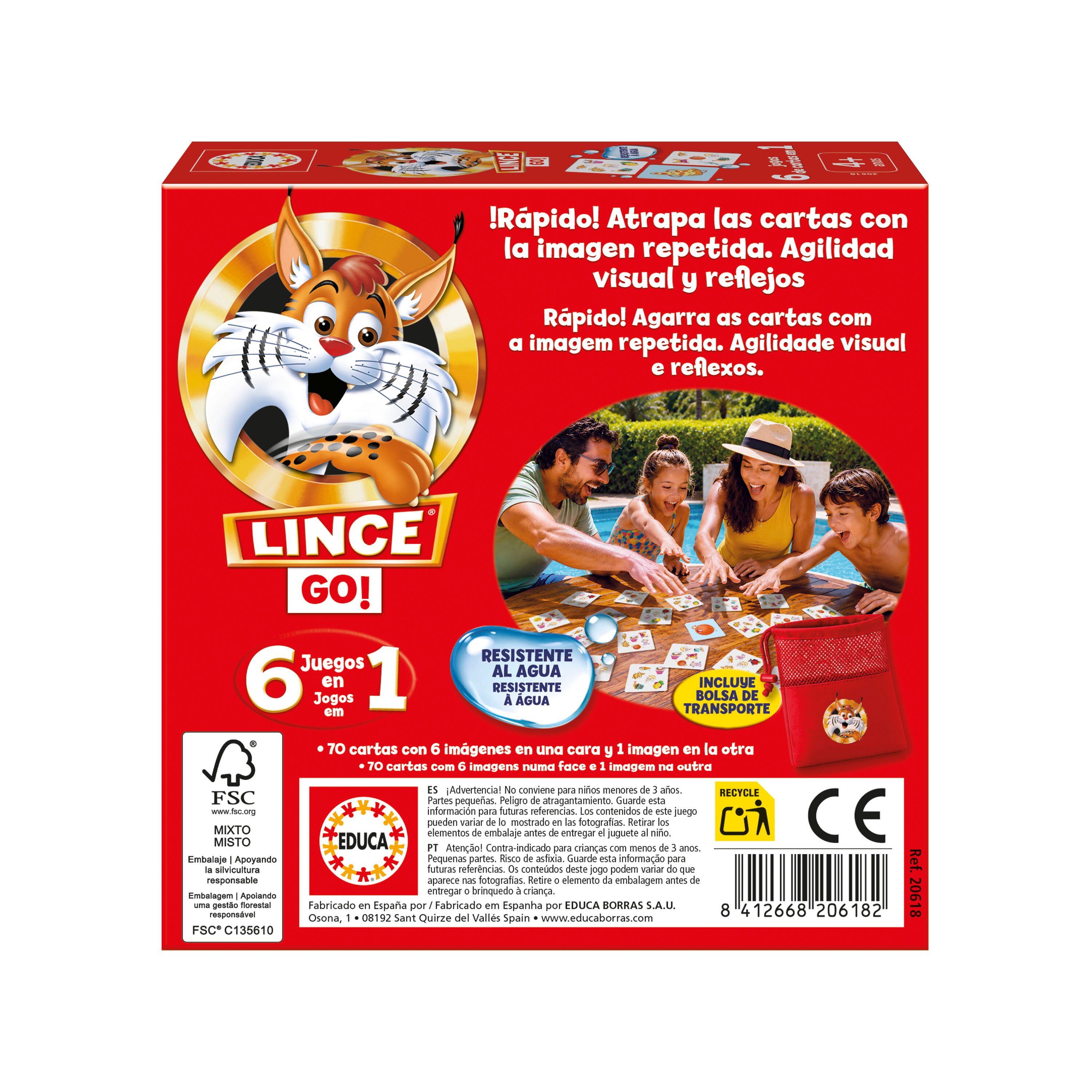 Juego de viaje !El Lince Go¡ Lince 4