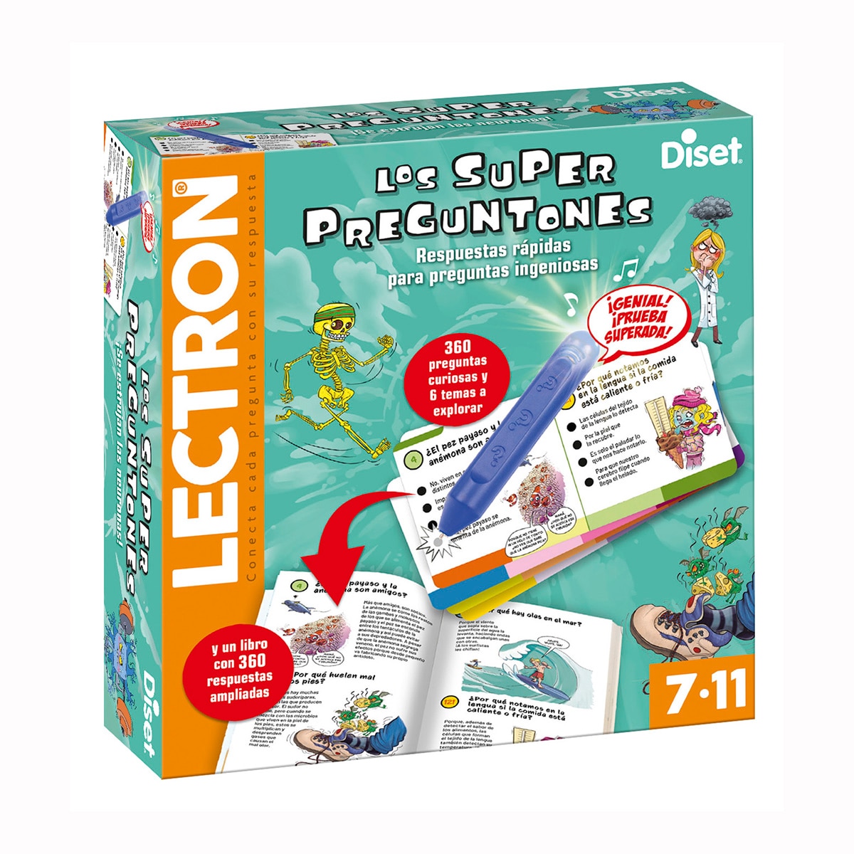 Imagen 0 de Juego educativo Lectron Superpreguntones Jumbo