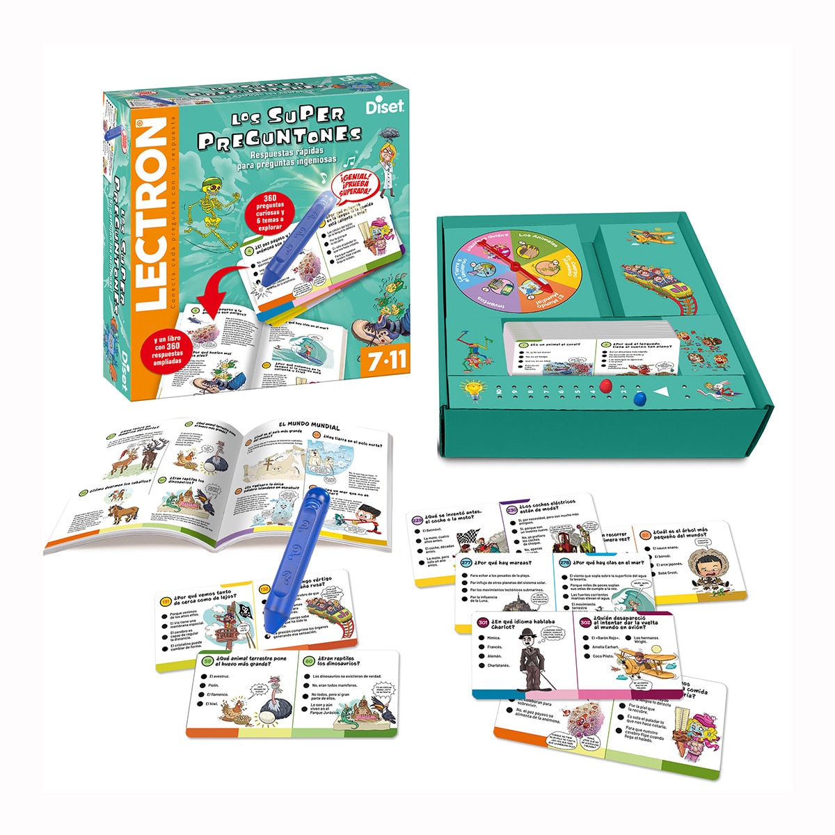 Juego educativo Lectron Superpreguntones Jumbo 2