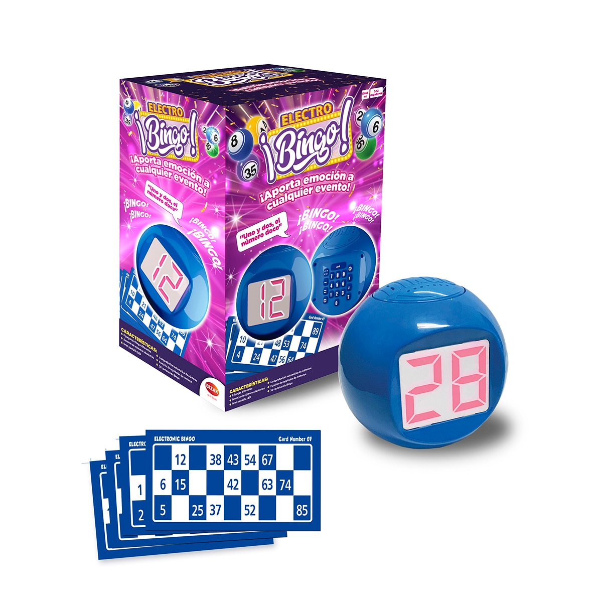 Bizak – Juego de mesa Electrobingo.