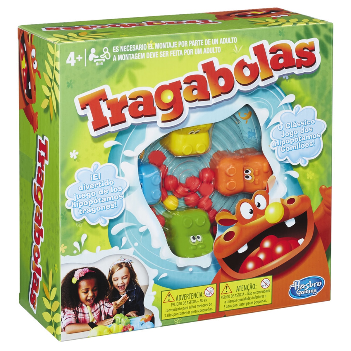 Hasbro Gaming – Juego de mesa Tragabolas Hasbro Gaming.