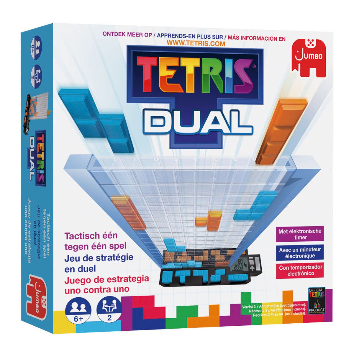 Juego de mesa Tetris Dual Jumbo 1
