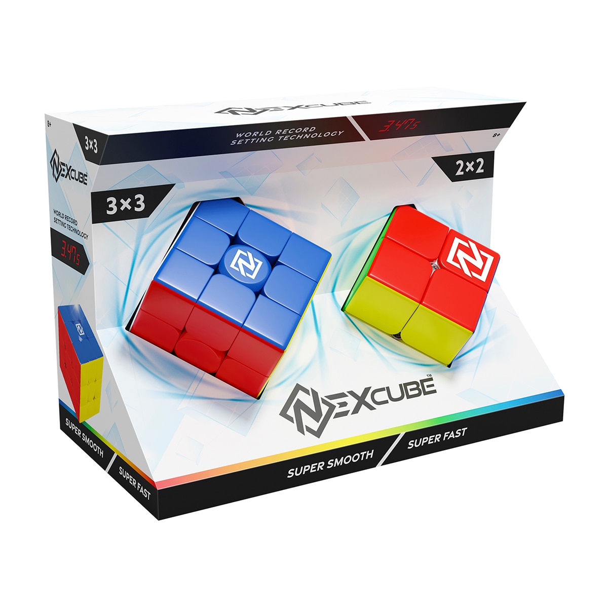 Imagen 0 de Juego de mesa Nexcube duo 2X2+3X3