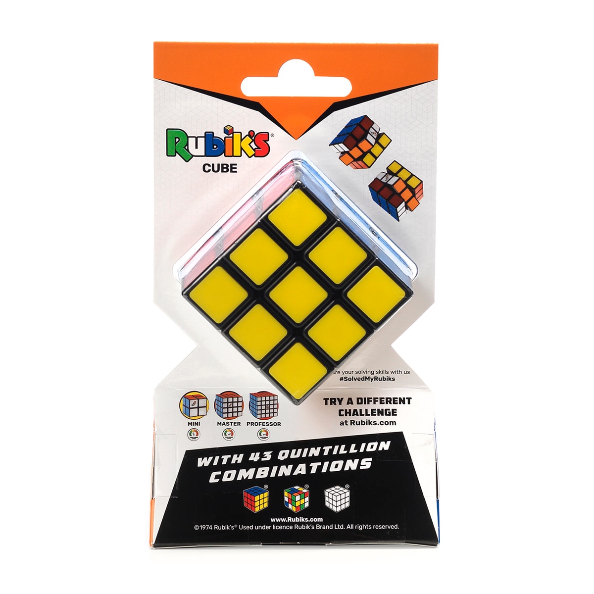 Imagen 0 de Juego de habilidad Cubo de Rubik clásico Cube 3x3 Rubiks