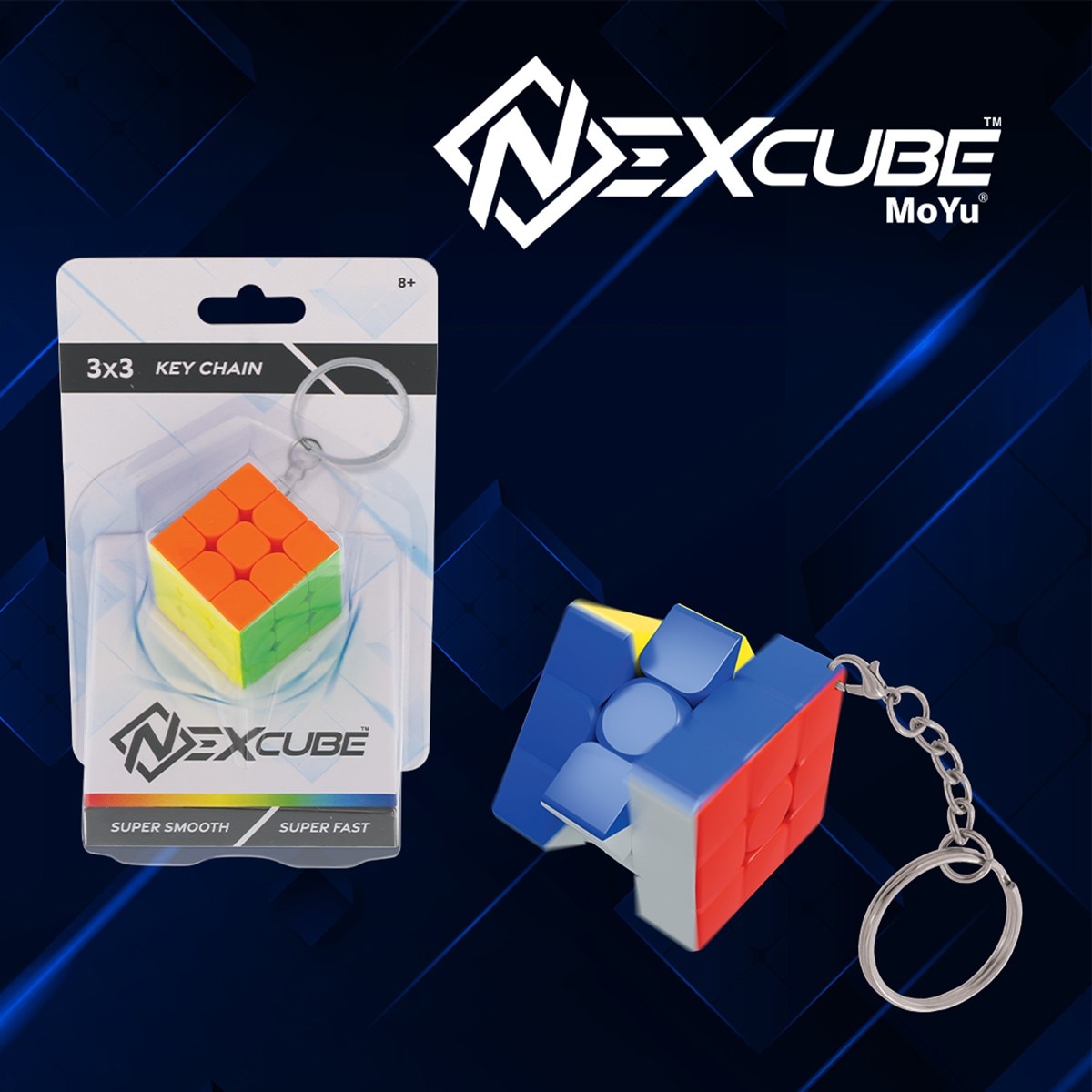 Cubo Nexcube 3X3 Llavero 6