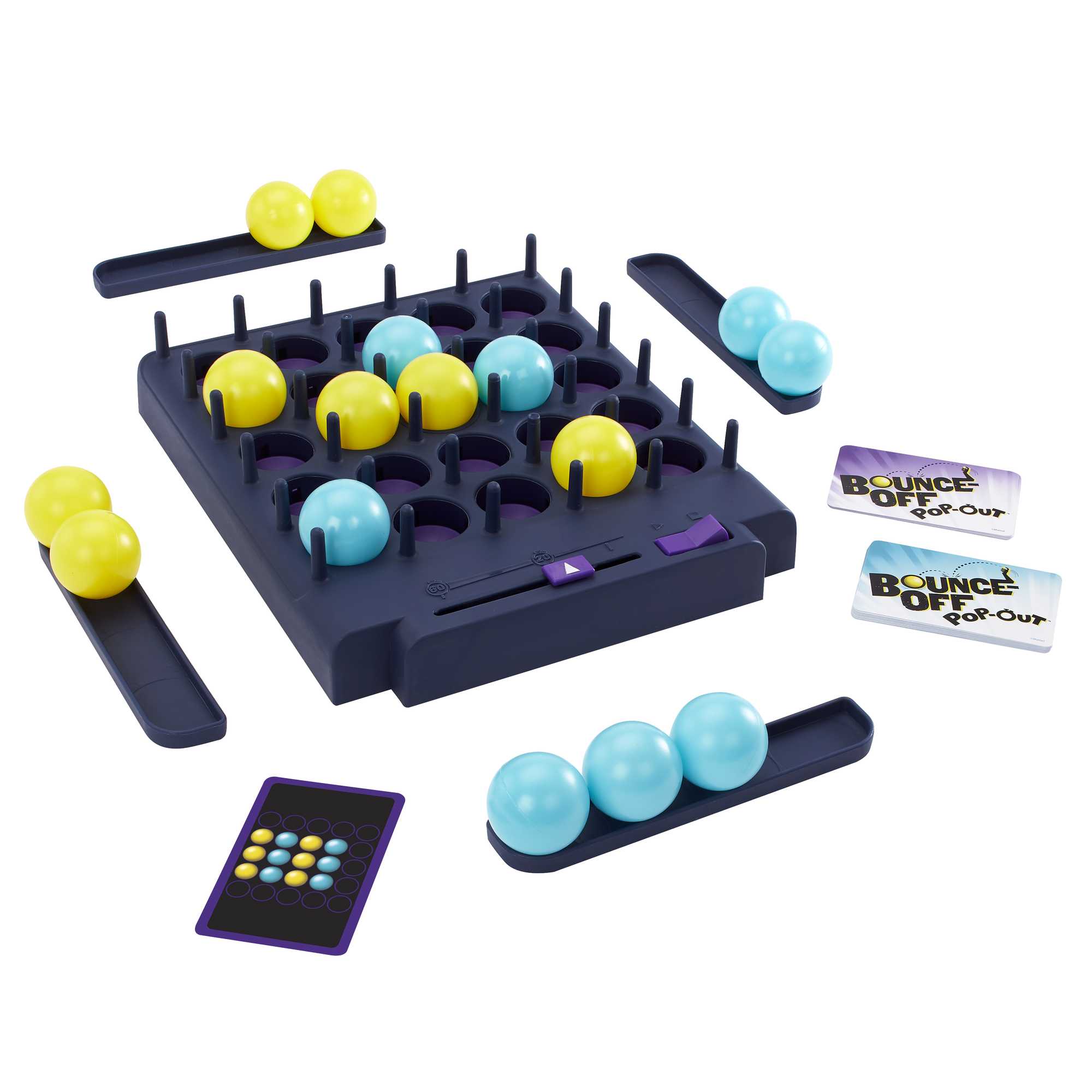 Juego de mesa BOUNCE-OFF POP-OUT Mattel Games 3