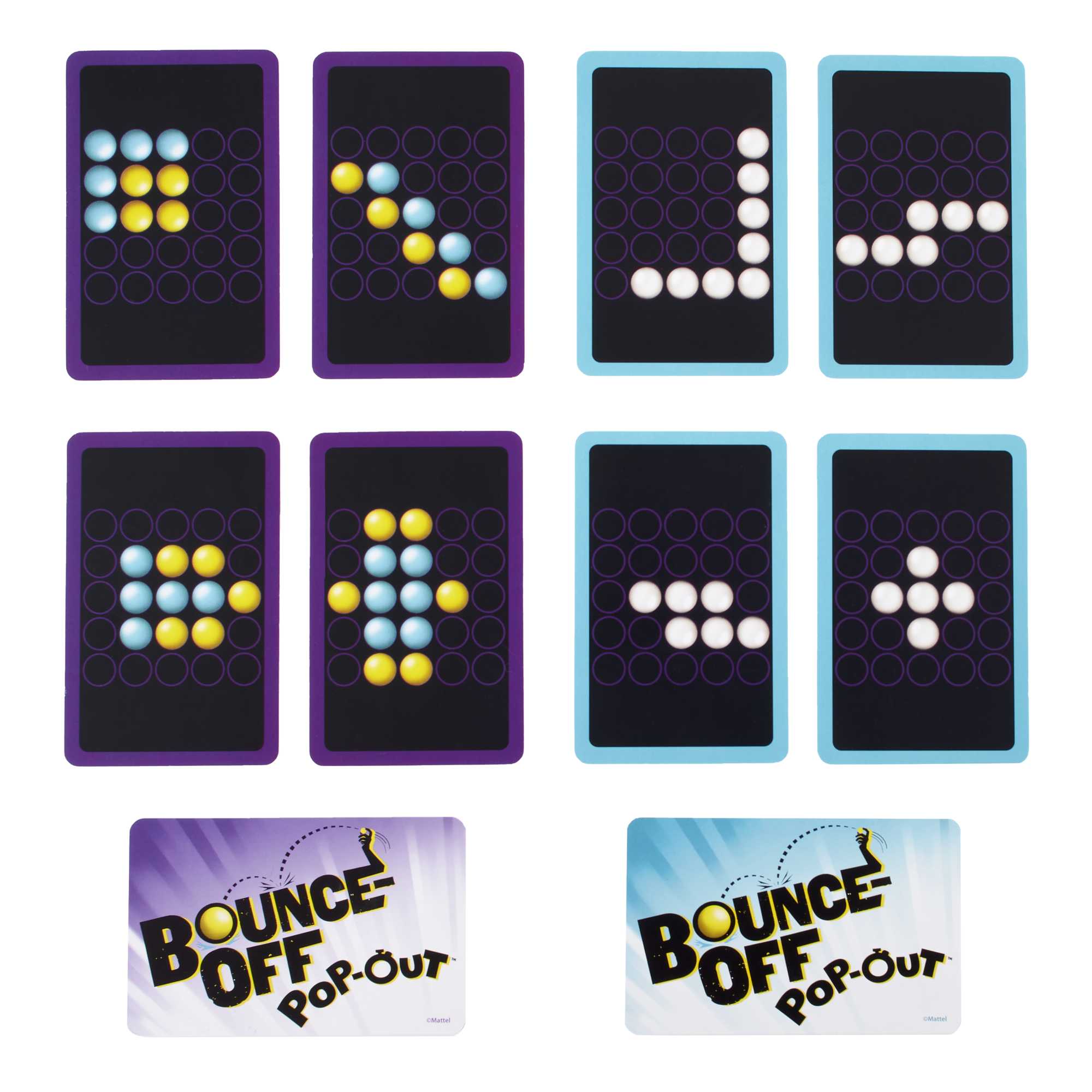Juego de mesa BOUNCE-OFF POP-OUT Mattel Games 4