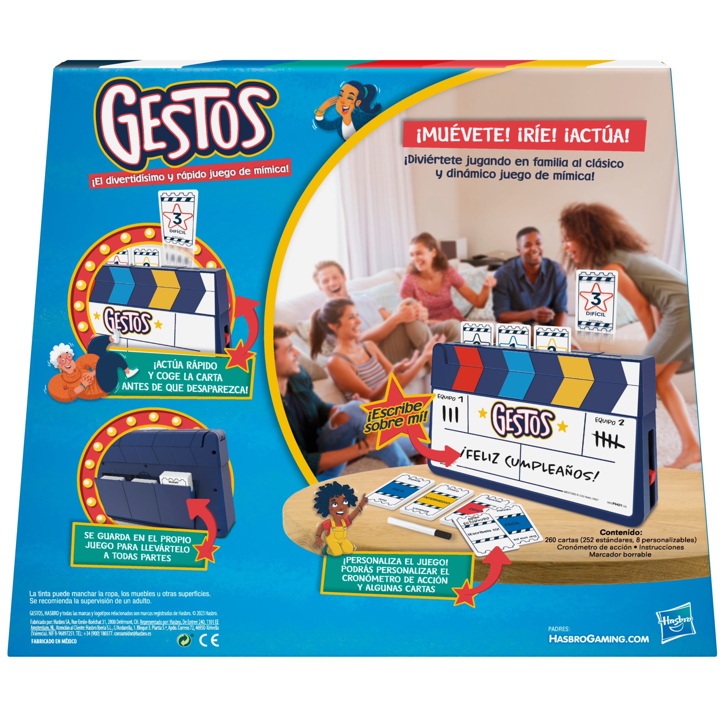 Juego de mesa Gestos Hasbro 4