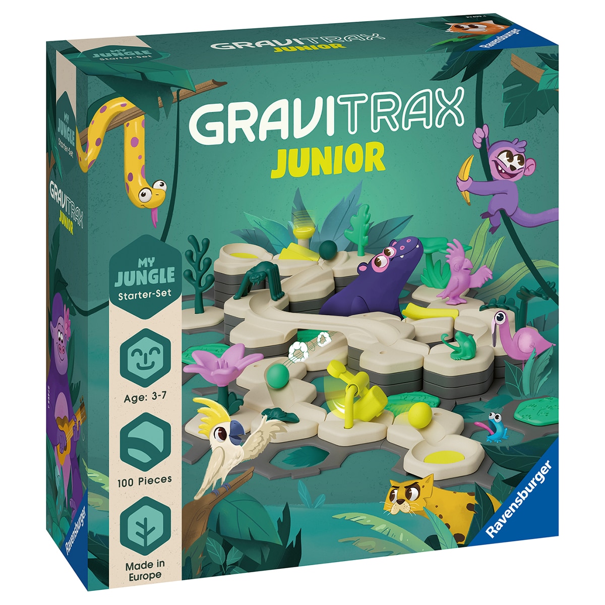 Gravitrax Starter Set Junior Jungle Ravensburger 1