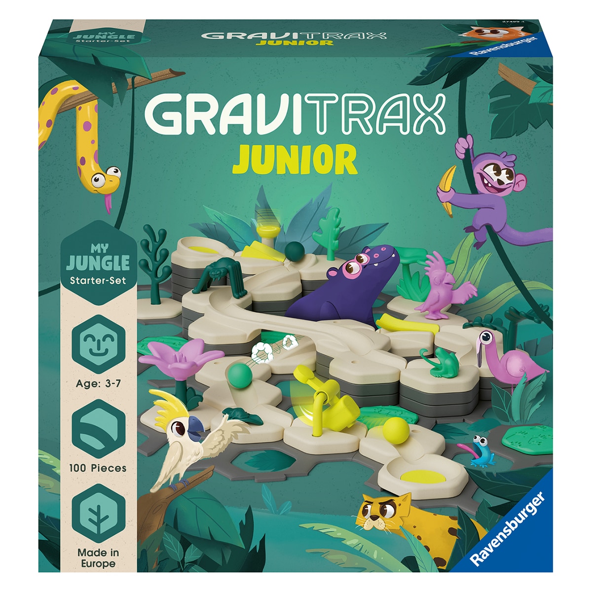 Gravitrax Starter Set Junior Jungle Ravensburger 2