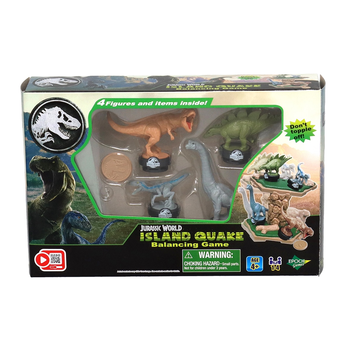 Imagen 0 de Juego de equillibrio Jurassic World Island Quake Epoch Games