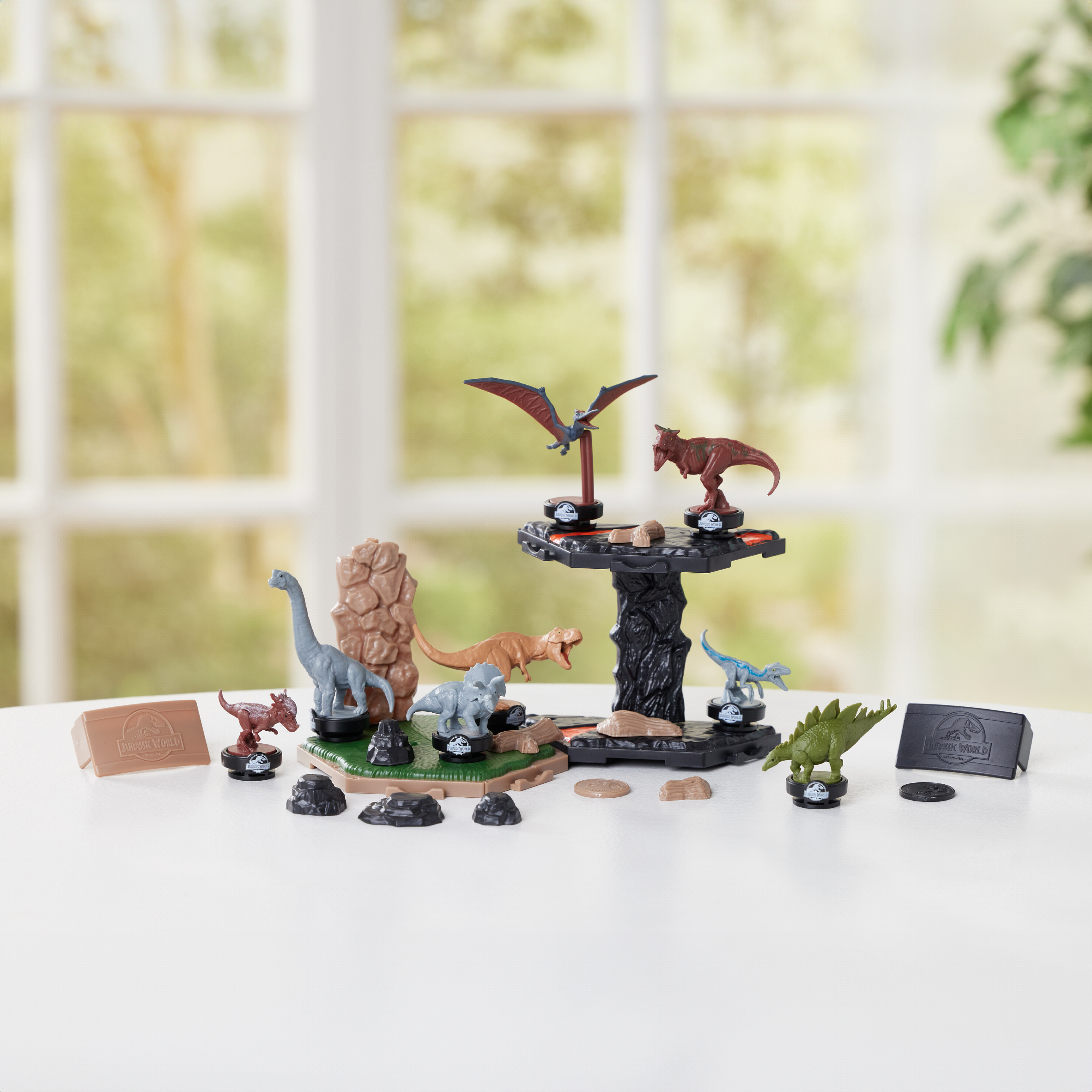 Juego de equilibrio Jurassic World Volcano Quake Epoch Games 5