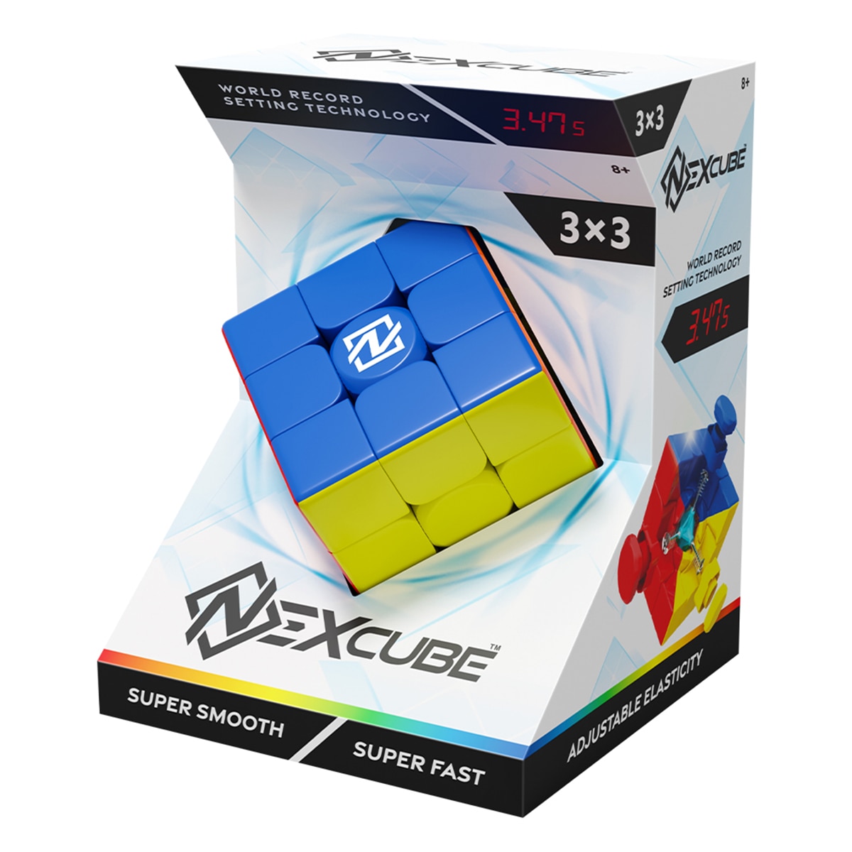 Imagen 0 de Juego de mesa Juego de cubo de records de rapidez Nexcube 3x3 clásico Bizak