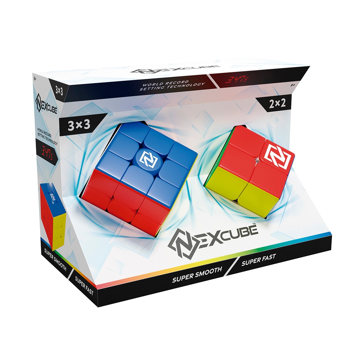 Imagen 0 de Juego de Mesa Nexcube 3X3 y 2X2 Clásico Nexcube