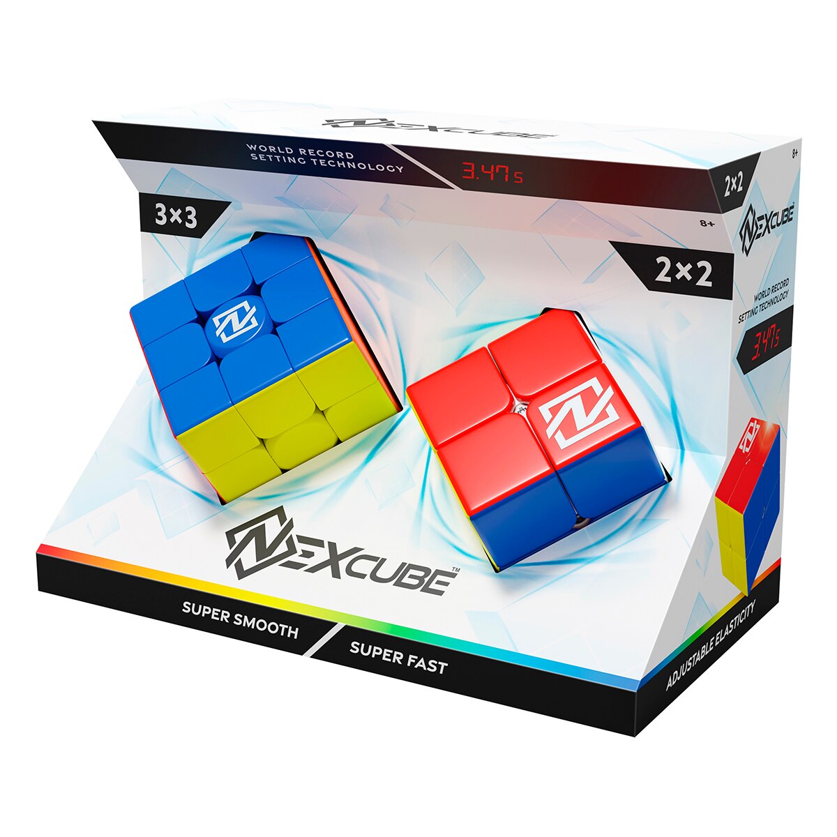 Juego de Mesa Nexcube 3X3 y 2X2 Clásico Nexcube 3