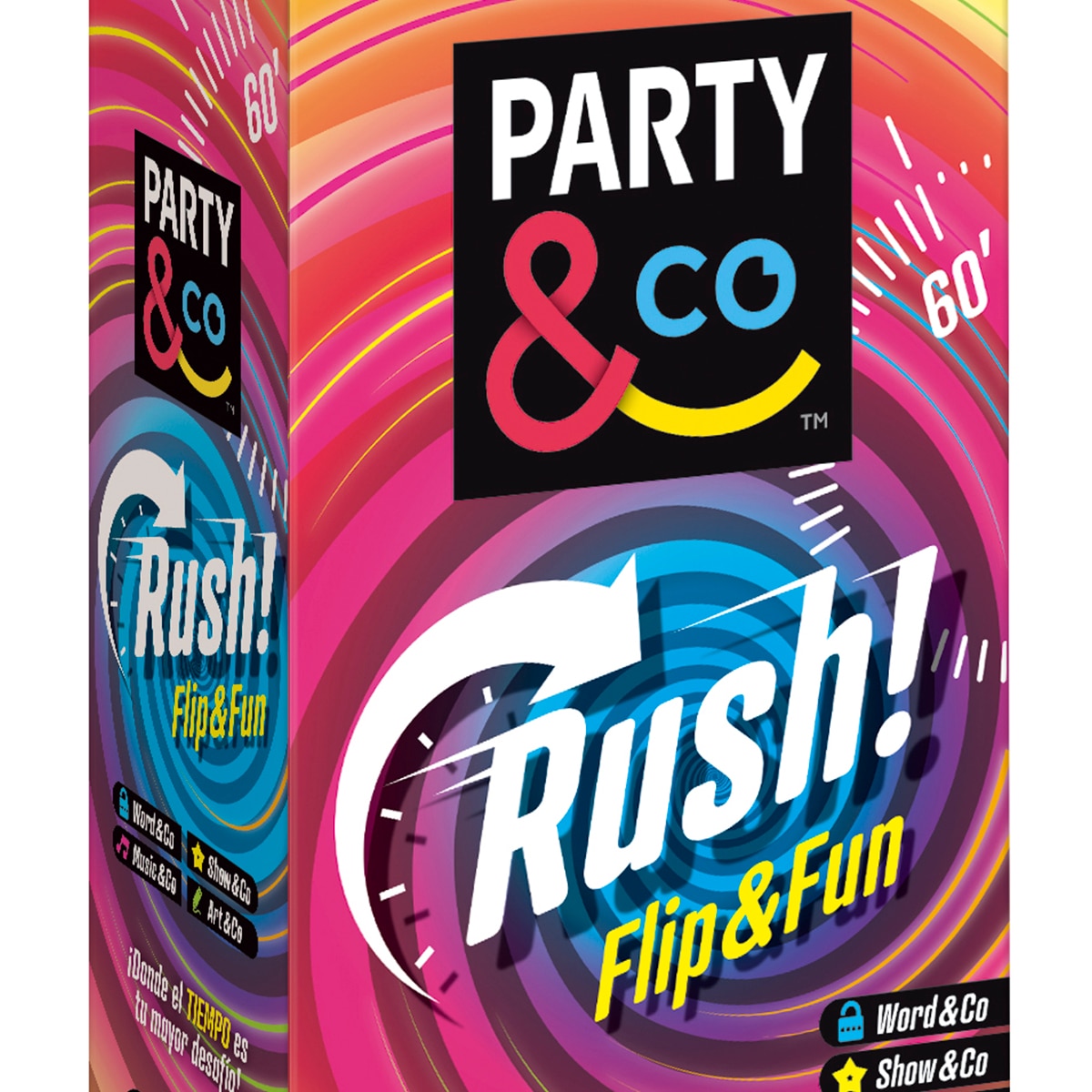 Juego de mesa Party & Co Rush Multiprueba con temporizador Diset 2