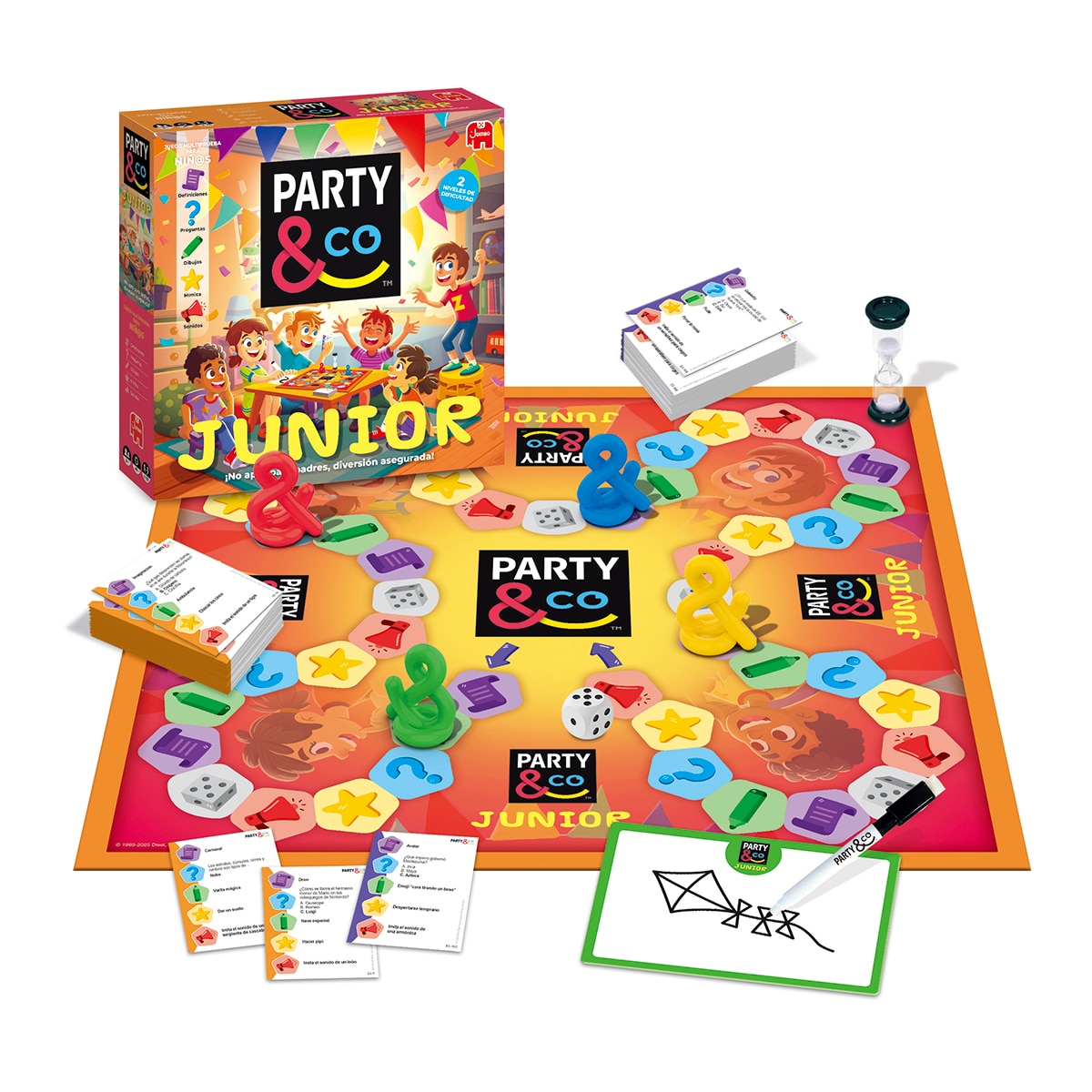 Imagen 0 de Juego de mesa Party & Co Junior Multiprueba Infantil Diset