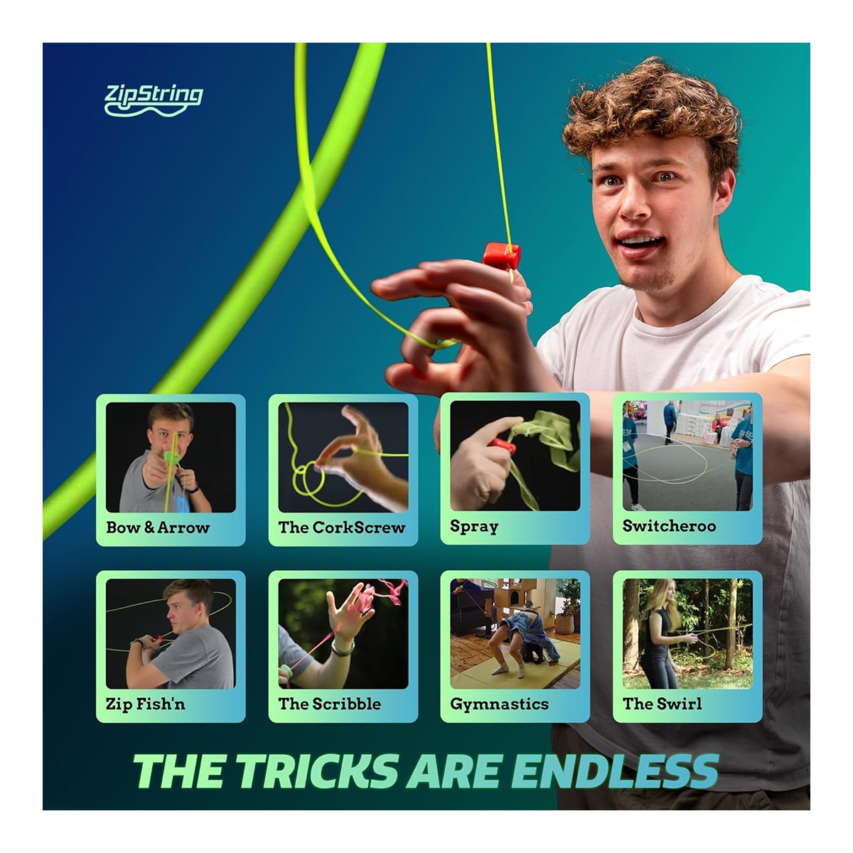 Juego ZipString Bodacious azul Marvin's Magic 4