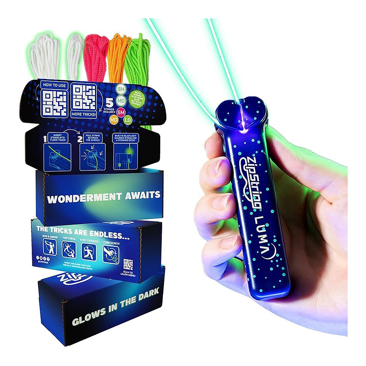 Juego ZipString Luma Azul oscuro Marvin's Magic 2