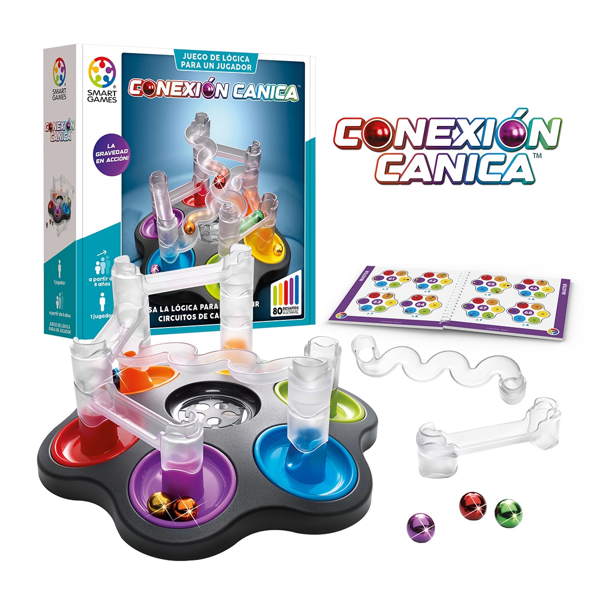 SMART GAMES - Juego Educativo Conexión Canica Ludilo Smart Games