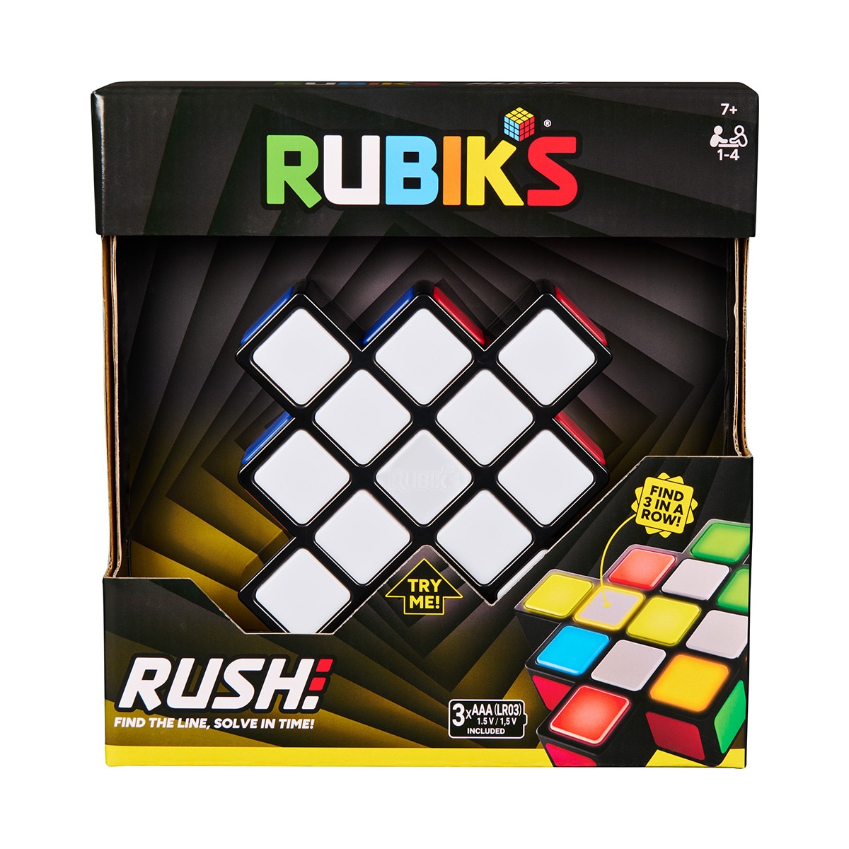 Imagen 0 de Juego de Mesa RBK Rubik's Rush con luces y sonido Rubik's Spin Master