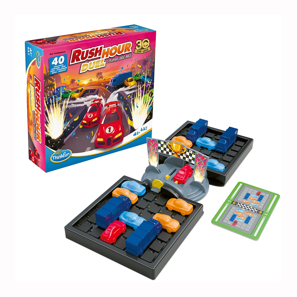 Juegos de mesa Rush Hour Duel Thinkfun 2