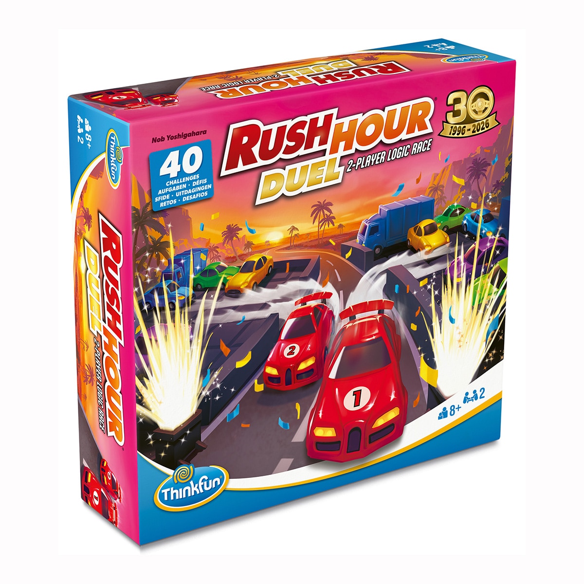 Juegos de mesa Rush Hour Duel Thinkfun 3