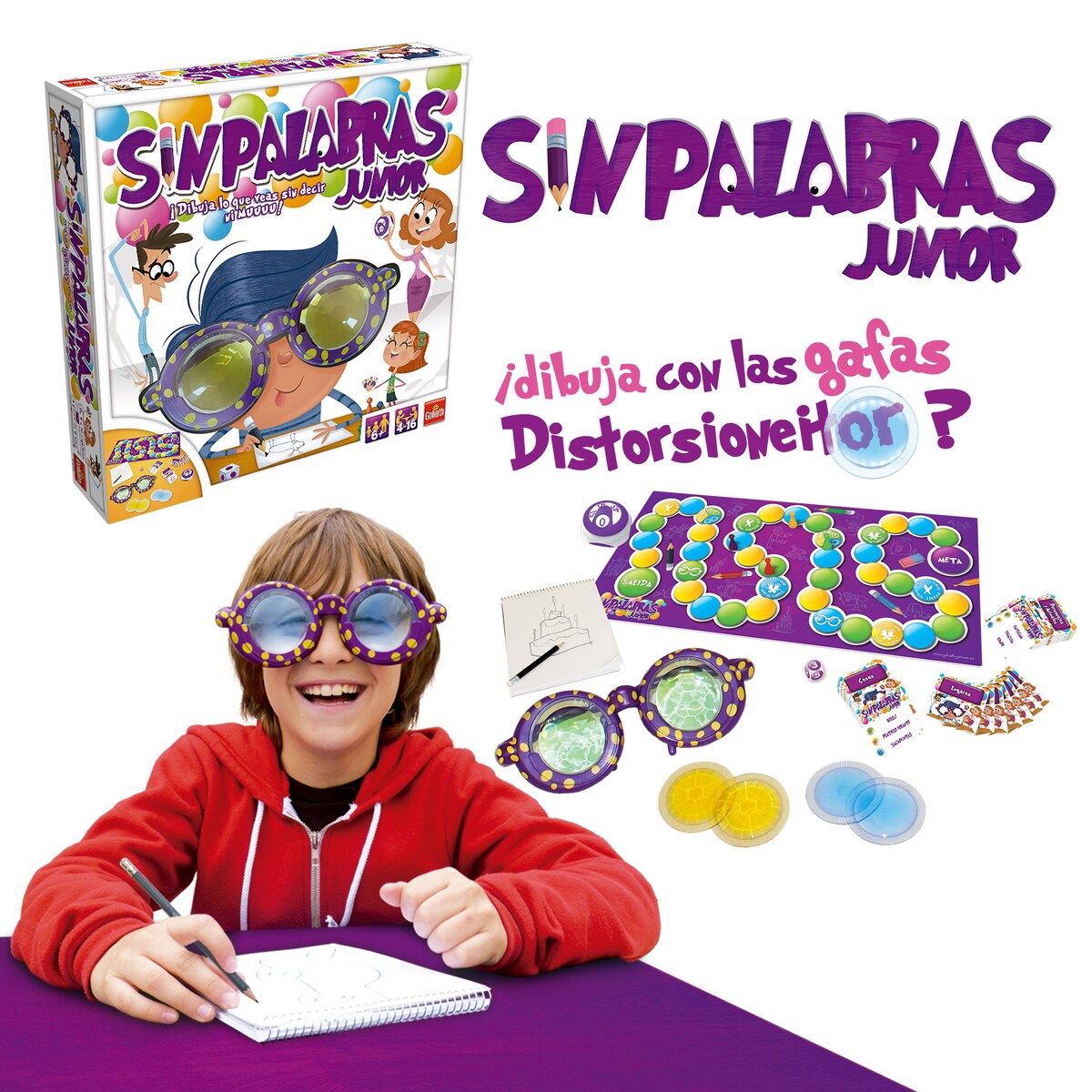 Juego de mesa Sin palabras junior Goliath 3