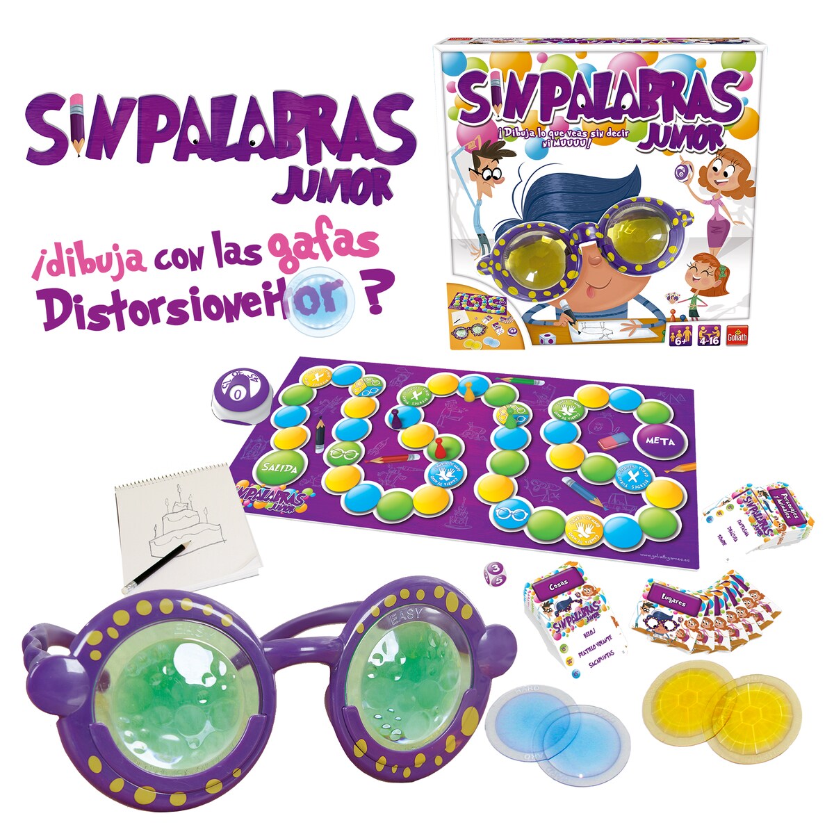Juego de mesa Sin palabras junior Goliath 4
