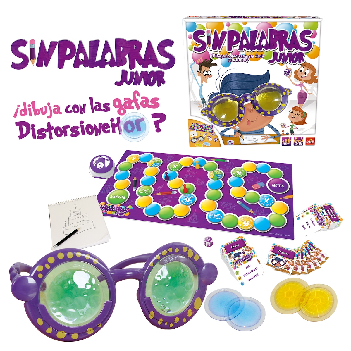 Juego de mesa Sin palabras junior Goliath 4