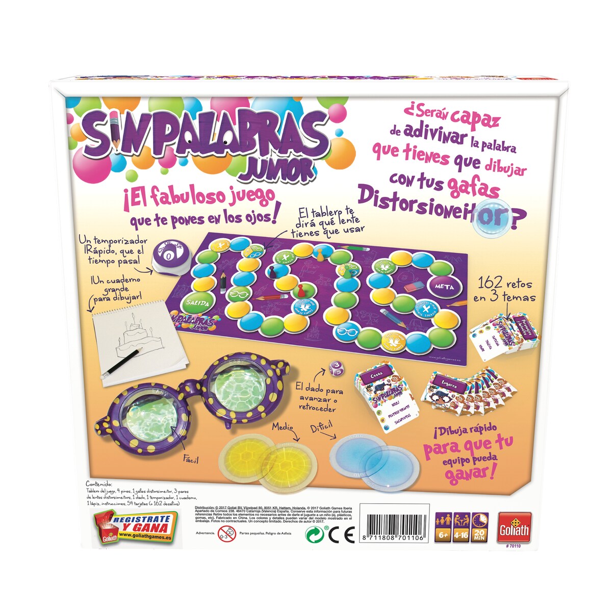 Juego de mesa Sin palabras junior Goliath 7
