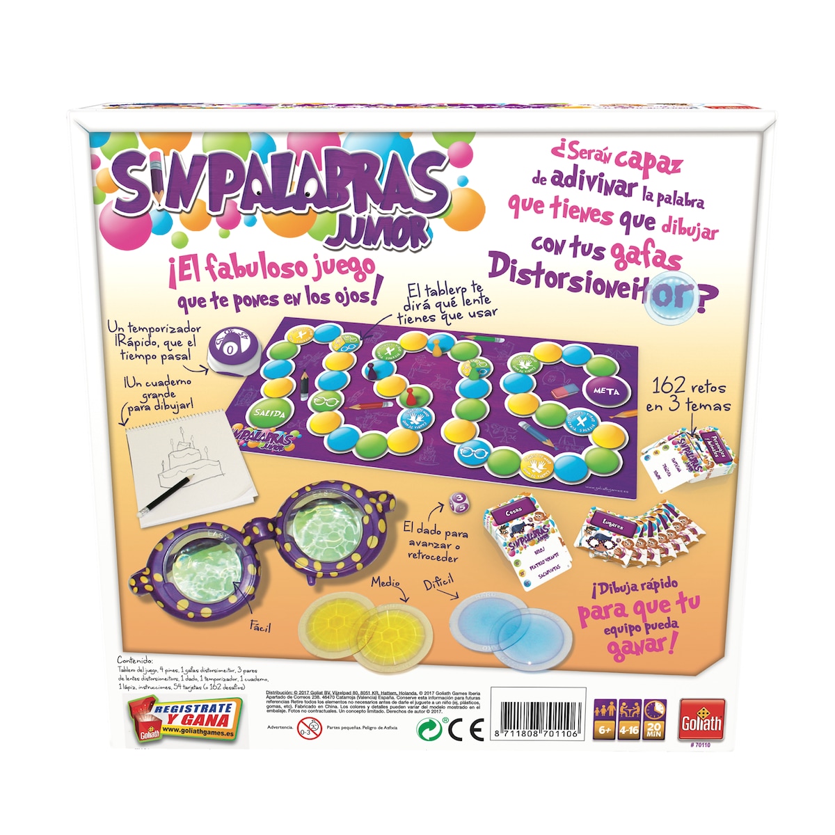 Juego de mesa Sin palabras junior Goliath 7