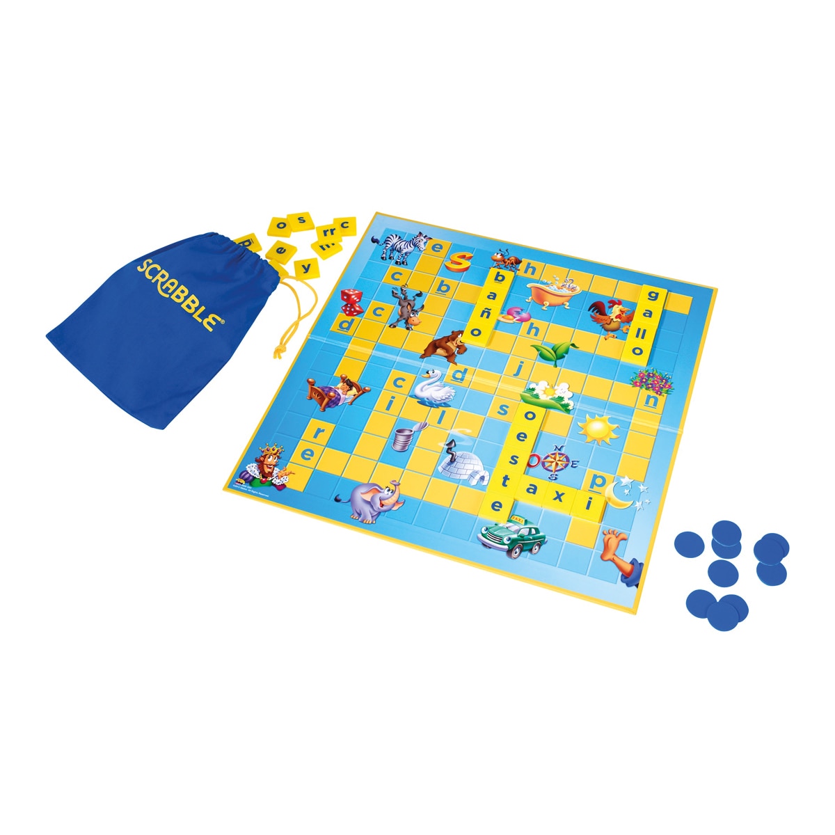 Juegos de mesa Scrabble junior Mattel Games 4