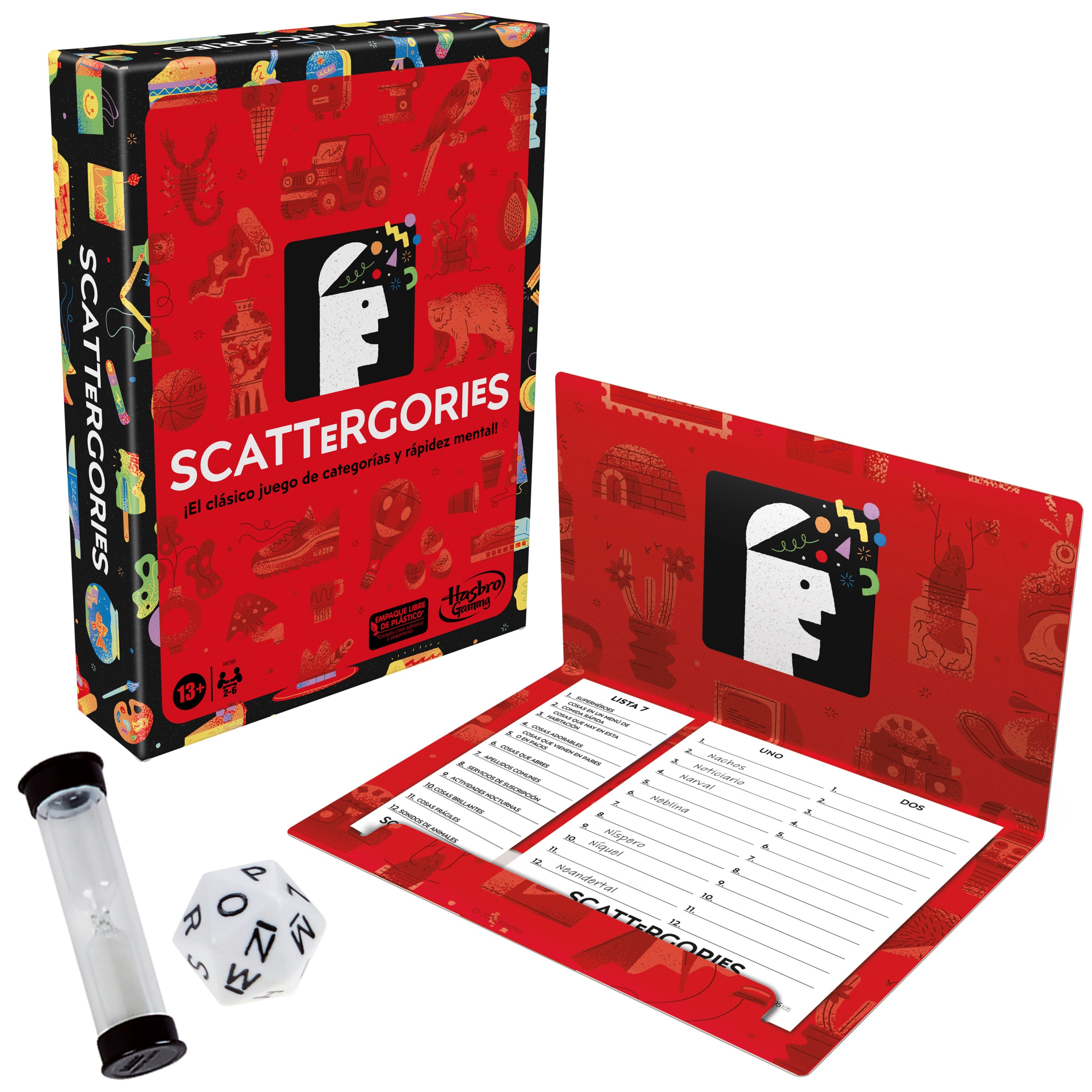 Juego de mesa Scattergories Hasbro Gaming 2
