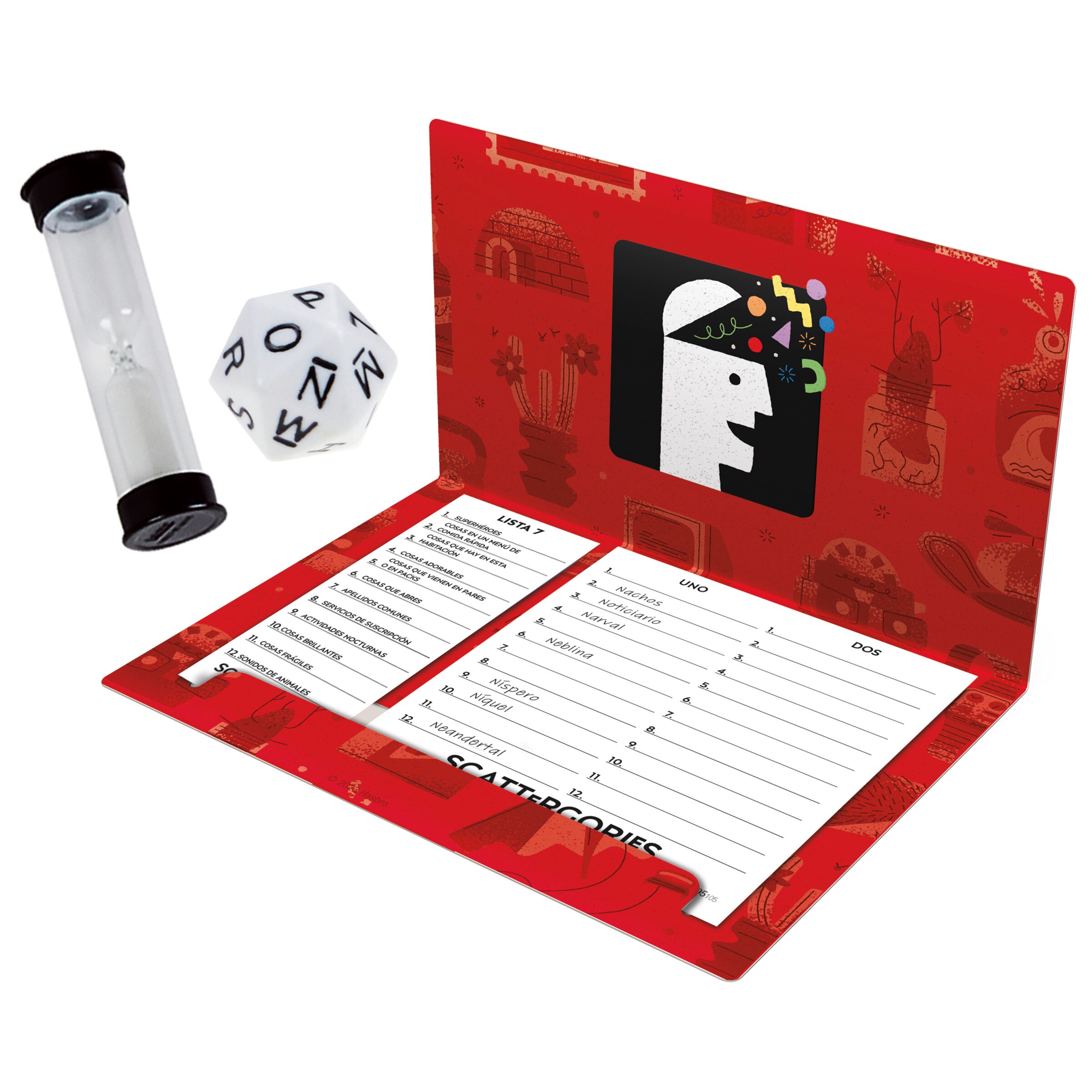 Juego de mesa Scattergories Hasbro Gaming 3