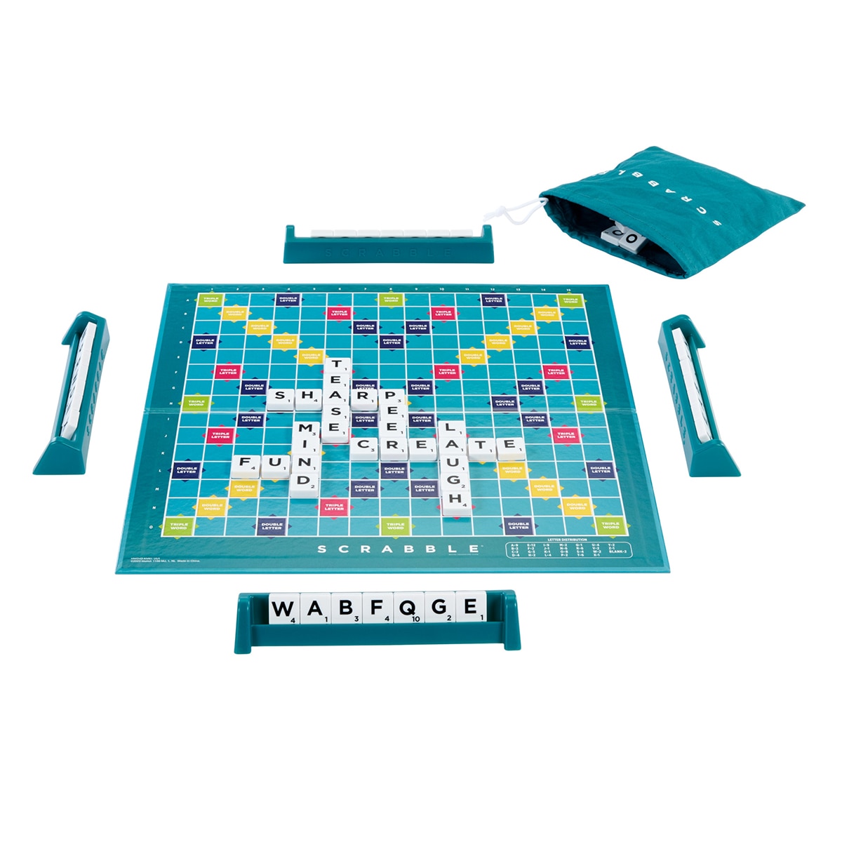 Mattel Games – Juego de mesa Scrabble Plus en castellano Mattel Games.