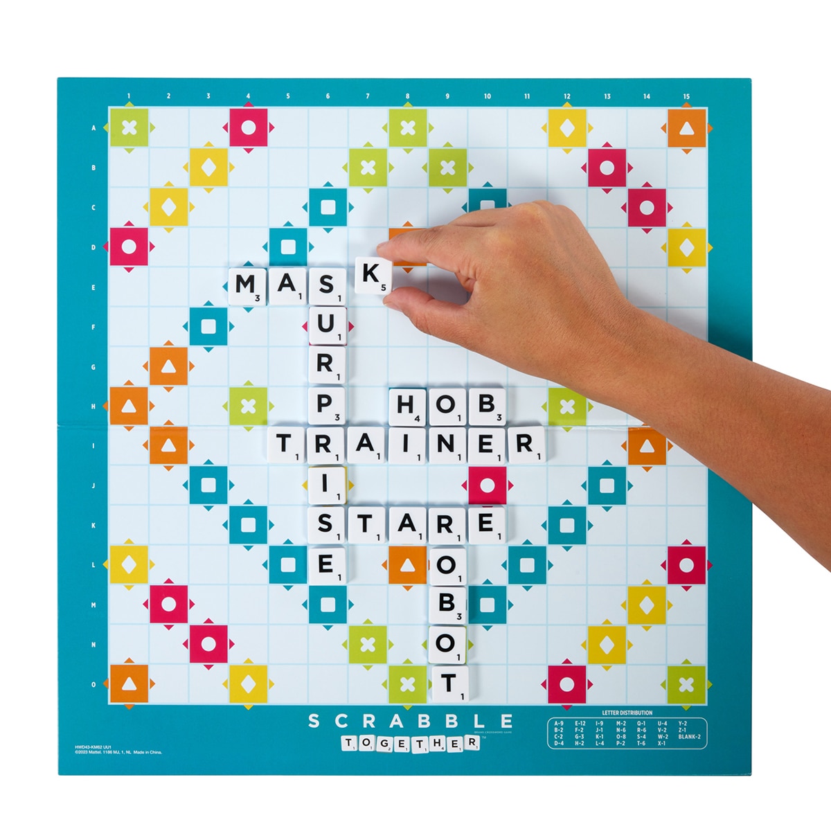 Juego de mesa Scrabble Plus en castellano Mattel Games 4