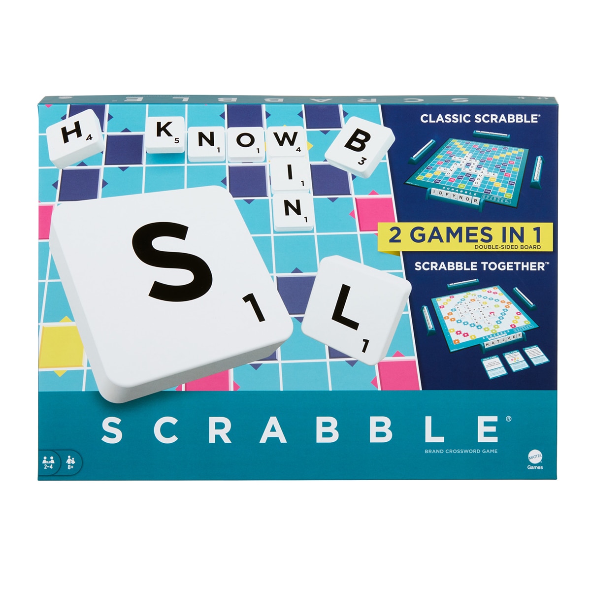 Juego de mesa Scrabble Plus en castellano Mattel Games 6
