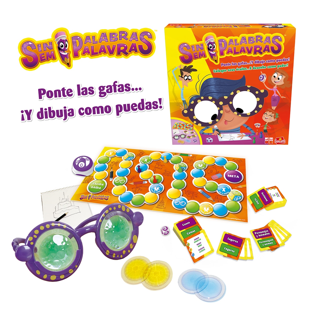 Juego de mesa Sin Palabras Goliath Games 4